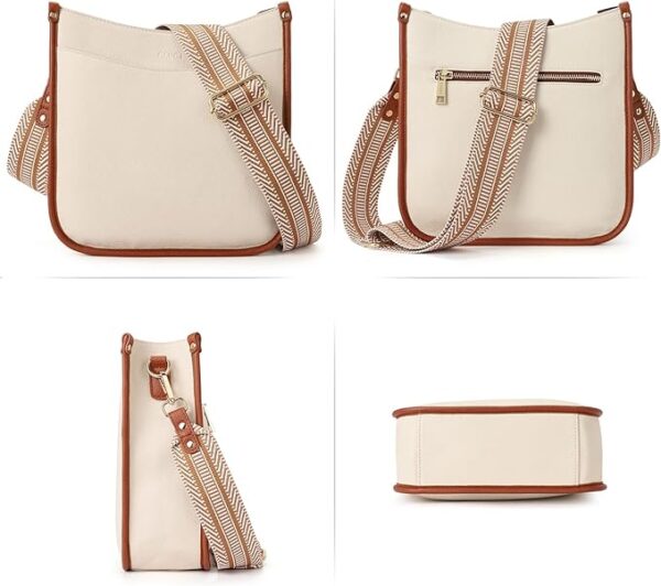 Bolsos cruzados de cuero vegano - Imagen 3